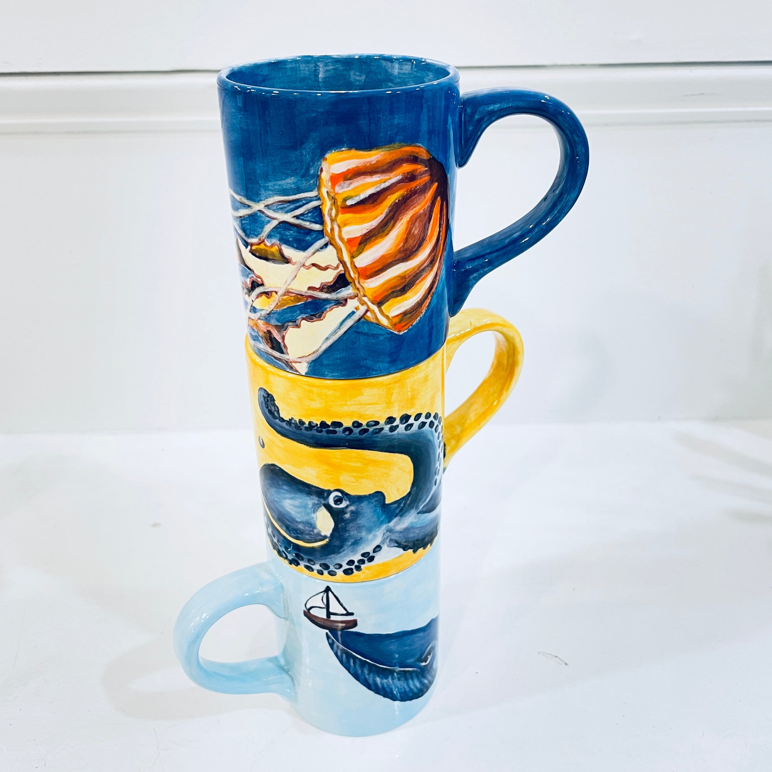 Ocean Sea Creatures Classic Mug  Save The Oceans Mug – Connected